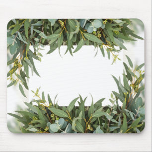 Tapis De Souris Feuilles d'Eucalyptus Cadre Botanique Verdure