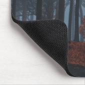 Tapis De Souris Feuilles d'hiver Mousepad (Coin)