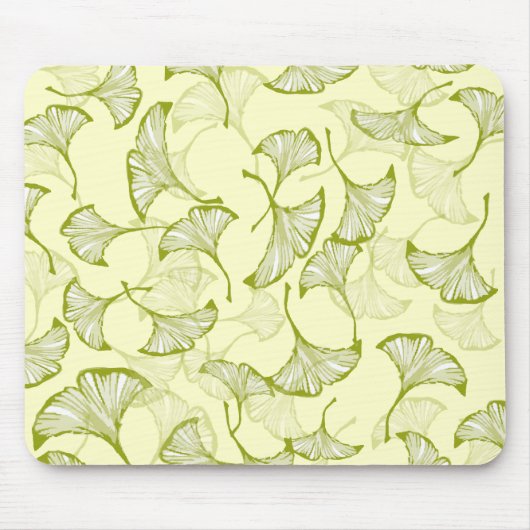 Tapis De Souris Feuilles Ginkgo (Devant)