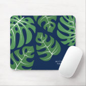 Tapis De Souris Feuilles Monstera Palm (Avec souris)