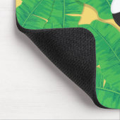 Tapis De Souris Feuilles toucans et bananes (Coin)