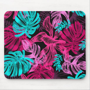 Tapis De Souris Feuilles tropicaux
