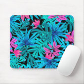 Tapis De Souris Feuilles tropicaux (Avec souris)