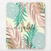 Tapis De Souris Feuilles tropicaux mignons (Devant)