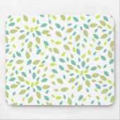 Tapis De Souris Feuilles (vertes) (Devant)