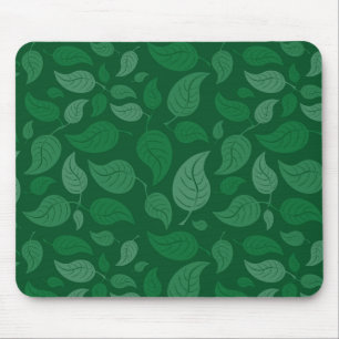 Tapis De Souris Feuilles verts