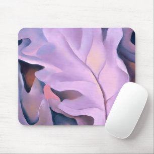 Tapis De Souris Feuilles violets par Georgia Okeeffe