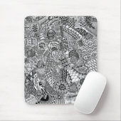 Tapis De Souris Feuillet plein 2 (Avec souris)