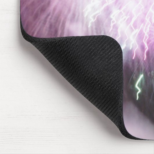 Tapis De Souris Feux d'artifice Mousepad - feux d'artifice violets (Coin)