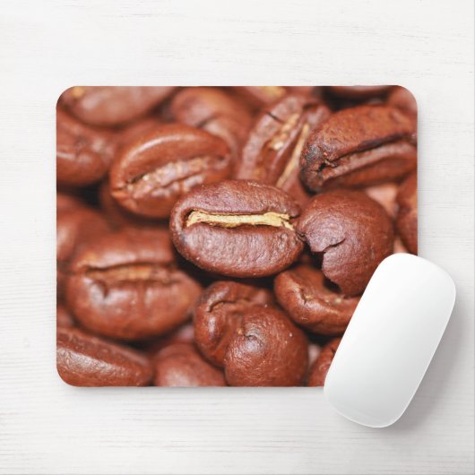 Tapis De Souris Fèves de café grillées (Avec souris)