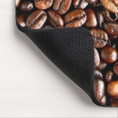 Tapis De Souris Fèves de café grillées foncées (Coin)