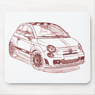 Tapis De Souris Fi500Abarth 2009