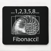 Tapis De Souris Fibonacci (Devant)