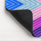 Tapis De Souris Fibre colorée Chevron (Coin)