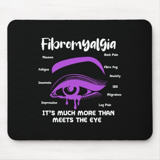 Tapis De Souris Fibromyalgie C'est bien plus que de rencontrer le  (Devant)