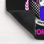 Tapis De Souris Fibromyalgie Force de combat Fibromyalgie (Coin)