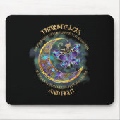 Tapis De Souris Fibromyalgie - Sensibilisation à la fibromyalgie 3 (Devant)