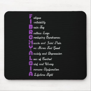 Tapis De Souris Fibromyalgie Signification Fibro Fibro Fibro Fibro