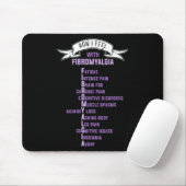Tapis De Souris Fibromyalgie Spoonie Et Fibro Sensibilisation C'Es (Avec souris)