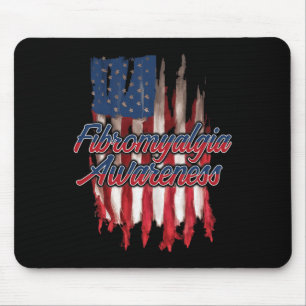 Tapis De Souris Fibromyalgie Survivant Fier Guerrier 2