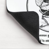 Tapis De Souris FICTS "abeille étirant" Mousepad (Coin)