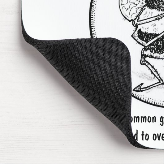 Tapis De Souris FICTS "abeille étirant" Mousepad (Coin)