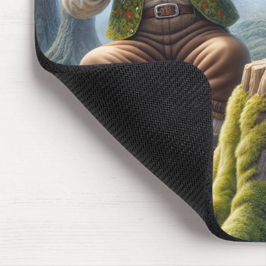 Tapis De Souris Fiddler In a Forest With Wildlife (Coin)