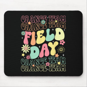 Tapis De Souris Field Day Orange Team Couleur War Camp Équipe Jeu