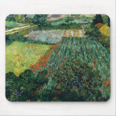 Tapis De Souris Field with Poppies, 1889 par Vincent van Gogh (Devant)