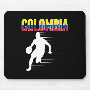 Tapis De Souris Fier Colombia Sketll Fans Jersey Colombien Drapeau