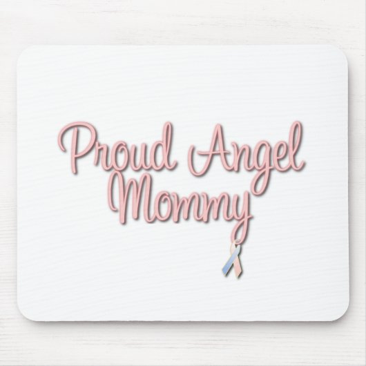 Tapis de souris fier de maman d'ange (Devant)