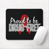 Tapis De Souris Fier d'être drogue libérez (Avec souris)