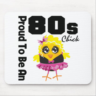 Tapis De Souris Fier d'être un poussin 80s