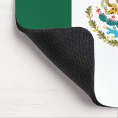 Tapis De Souris Fier drapeau mexicain (Coin)