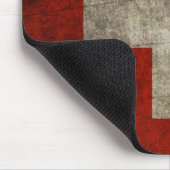 Tapis de souris fier et suisse (Coin)