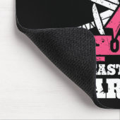 Tapis De Souris Fier Frère Du Cancer Du Sein Guerrier Pink (Coin)
