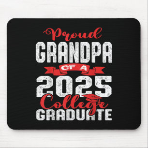 Tapis De Souris Fier grand-père du diplômé de l'université 2025 T-