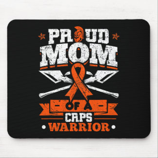 Tapis De Souris Fier Maman D'Un Mois De Guerrier Du SPRC Ruban Ora