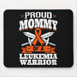 Tapis De Souris Fier Maman D'Une Leucémie Guerrier Maman Sensibili