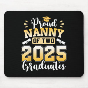Tapis De Souris Fier Nounou De Deux 2025 Diplômés Cl De 2025