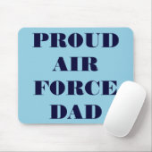Tapis de souris fier papa Air Force (Avec souris)