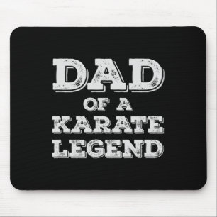 Tapis De Souris Fier Papa D'Une Légende De Karate Fils Fille Karat