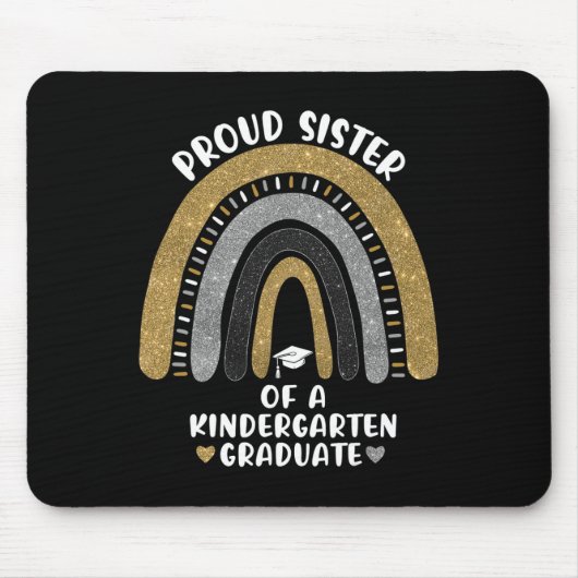 Tapis De Souris Fier Soeur D'Une École D'Études Supérieures De La  (Devant)