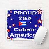 Tapis De Souris Fière 2B A Cubano-Américain - Mousepad (Avec souris)