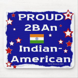 Tapis De Souris Fière 2B Un Indien-Américain - Mousepad