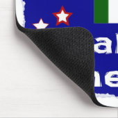 Tapis De Souris Fière 2B Un Italien-Américain - Mousepad (Coin)