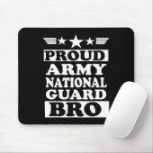 Tapis De Souris Fière armée Garde nationale Frère Mémoire national (Avec souris)