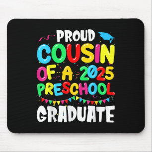 Tapis De Souris Fière cousine Cl de la promotion 2025 de diplômé d