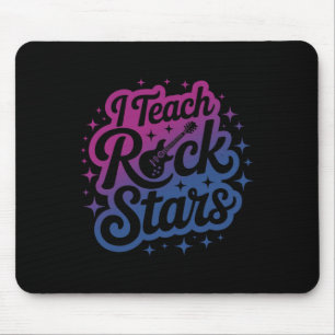 Tapis De Souris Fière de enseigner aux Rock Stars Enseignant Bynd