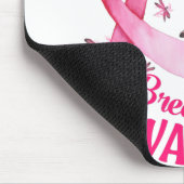 Tapis De Souris Fière Fille D'une Guerrière Contre le Cancer du Se (Coin)